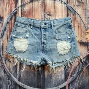 Levi's jean shorts